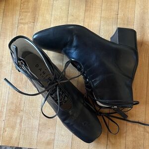 Daniella Shevel Willow Brazilian Leather Lace Up Boots